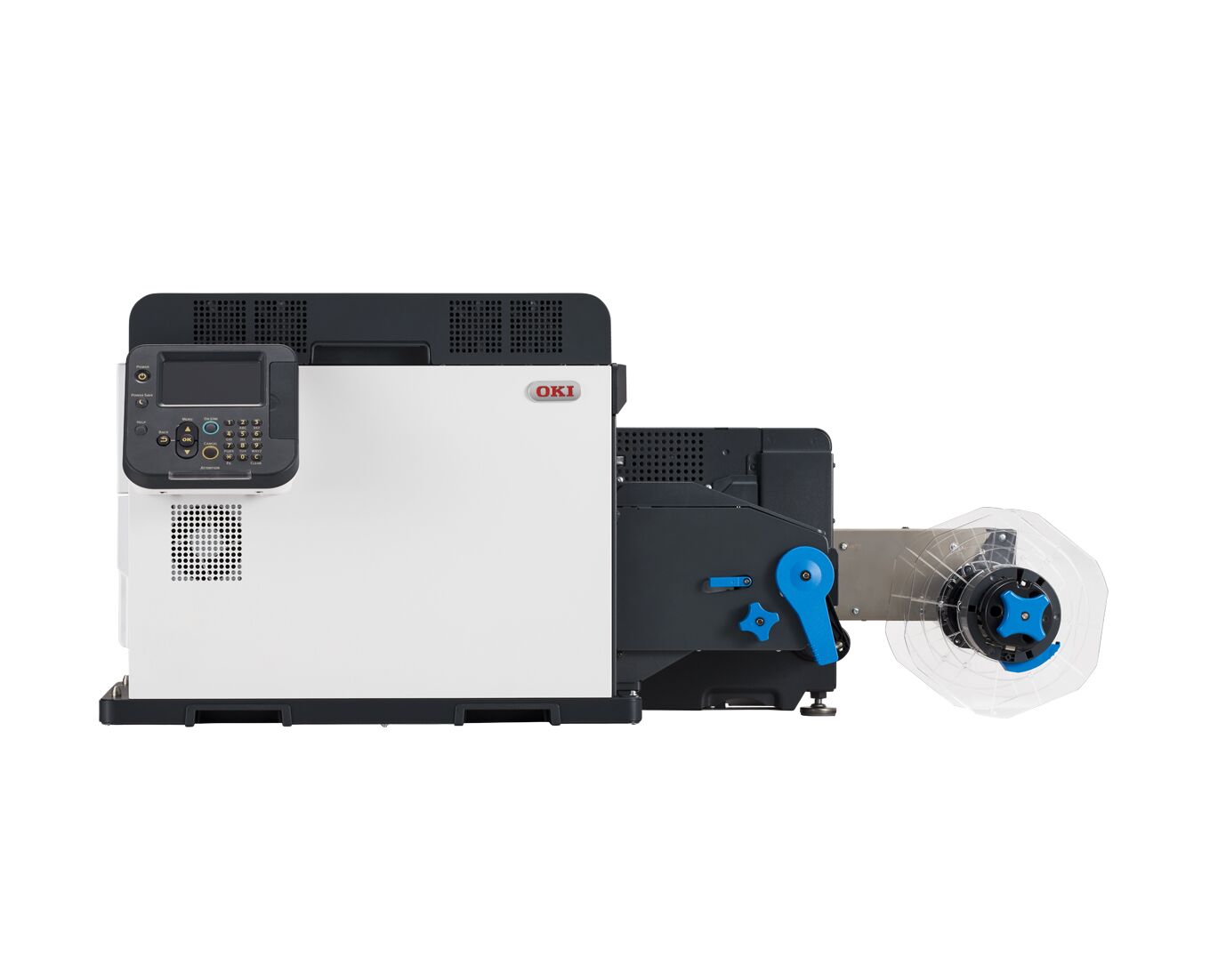 Drukarka etykiet cyfrowa OKI PRO 1050 5 kolorowa CMYK+Biały - obrazek 4