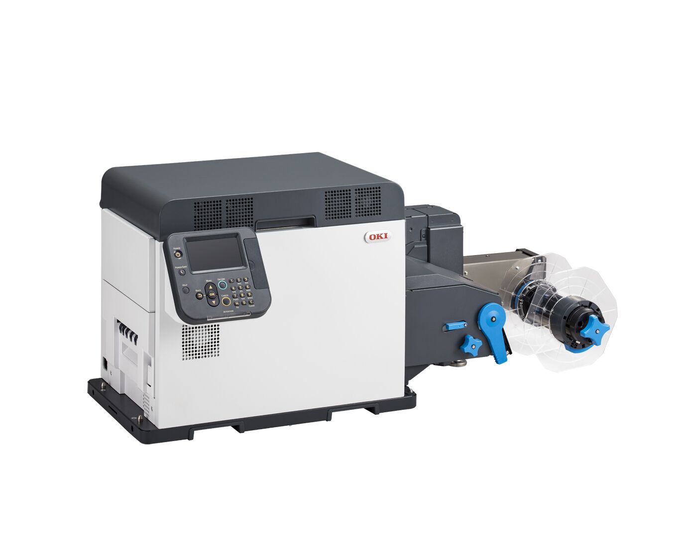 Drukarka etykiet cyfrowa OKI PRO 1050 5 kolorowa CMYK+Biały