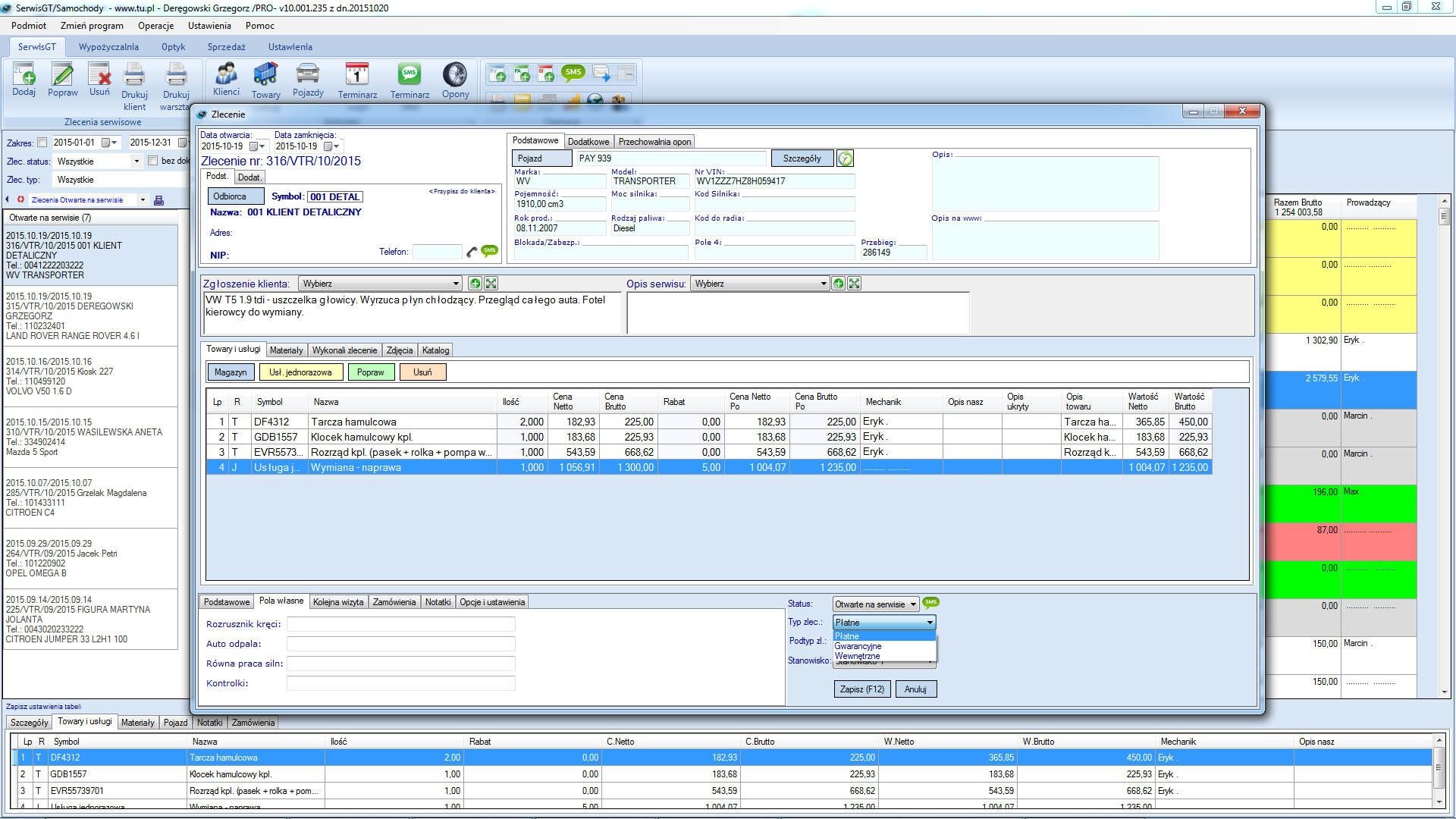 SERWIS GT2 STANDARD Samochodowy - 3 stanowiska - obrazek 5